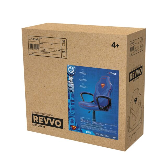 Trust GXT 703SM Revvo Universal gaming chair Blue  Red - imagine 5