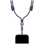 ENERGEA Lasso Lanyard Cable USB-C Phone Lanyard - USB-C 1.5m 240W Blue - imagine 2