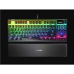 SteelSeries Apex 7 TKL Mechanical Gaming Keyboard RGB LED light US Wired - imagine 3