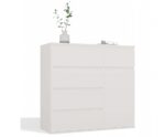 MALWA 1D5S WHITE CHEST OF DRAWERS - imagine 5