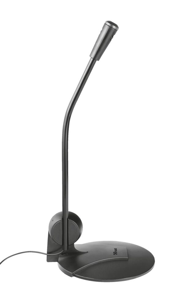 Trust Primo Desk - desk microphone for computer (black) - imagine 2