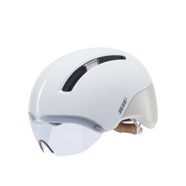 Kask Rowerowy HJC CALIDO PLUS Biało-Szary PEARL WHITE GREY r.M - imagine 4
