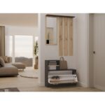 Topeshop GAR ANT/ART entryway cabinet - imagine 3