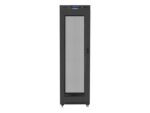 FLOOR-STANDING RACK CABINET 19  42U 600X600 BLACK PERFORATED LCD DOOR LANBERG (FLAT PACK) V2 - imagine 2