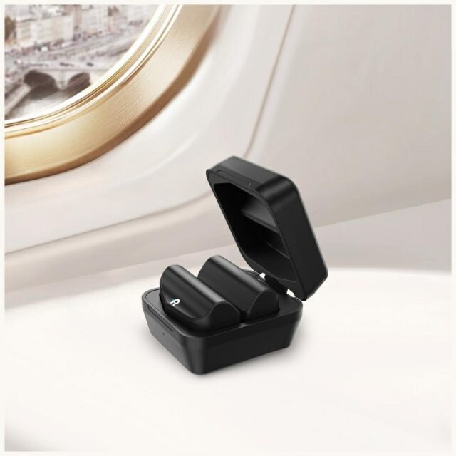 Charging capsules with Rokid Power Capsule case for Rokid AI glasses black - imagine 6