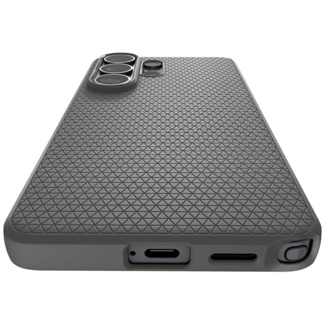 Case Spigen Liquid Air Mag MagSafe for Samsung Galaxy S26 Ultra marble grey - imagine 10