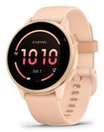 Garmin vívoactive 6 3.05 cm (1.2 ) AMOLED 42 mm Digital 390 x 390 pixels Touchscreen Pink Wi-Fi GPS (satellite)