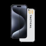 Tactical Glass Shield Privacy Stealth 5D sklo pro Apple iPhone 15 Pro Black
