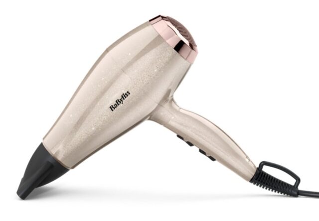 BaByliss 5914PE hair dryer 2000 W Black  Gold  Rose gold - imagine 5