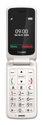 Gigaset GL595 7.11 cm (2.8 ) 114 g White Senior phone