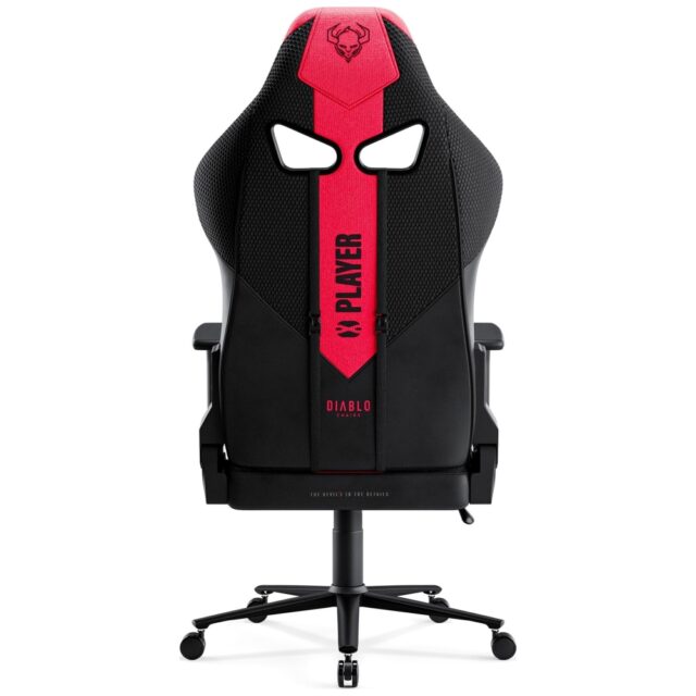 Gaming chair Diablo Chairs X-Player 2.0 Normal Size crimson-anthracite - imagine 3