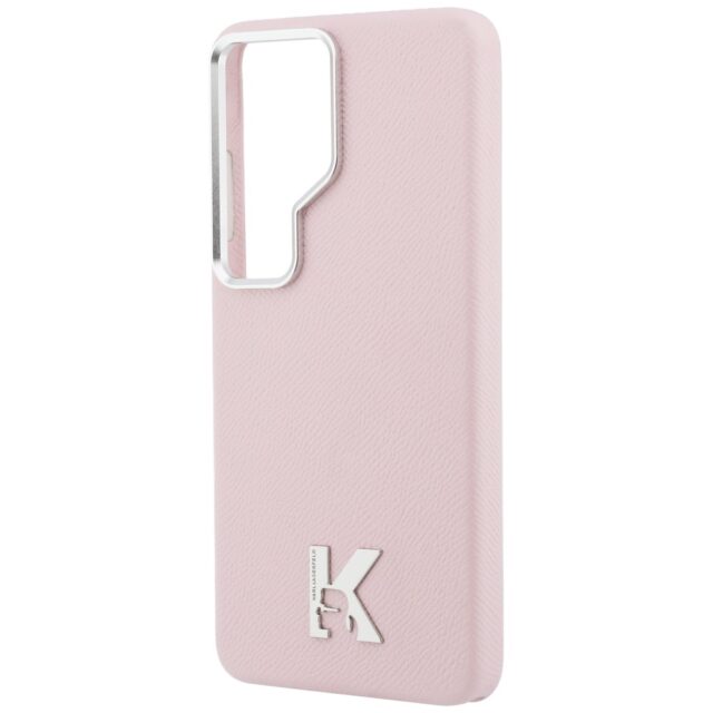 Case Karl Lagerfeld K Metal Logo MagSafe for Samsung Galaxy S26 Ultra pink - imagine 6