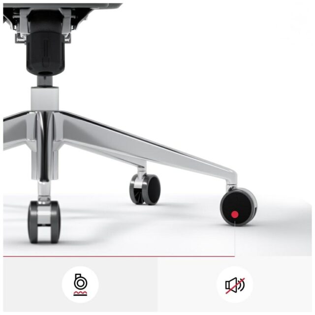 Ergonomic chair Diablo Chairs V-Basic black - imagine 7