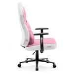 DIABLO X-GAMER gaming chair pink and white - imagine 5