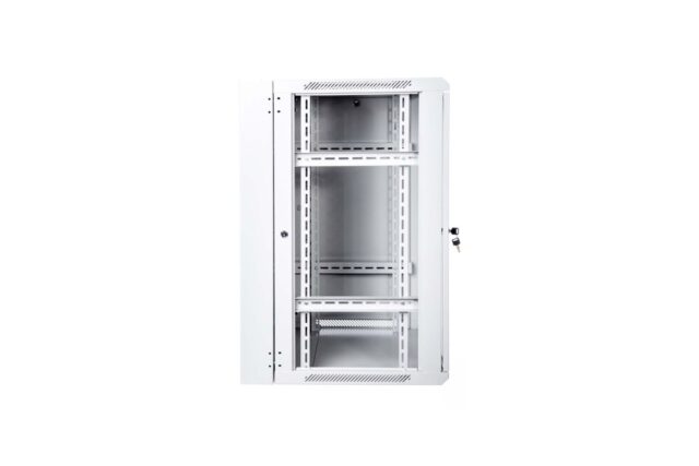 19  15U wall-mounted network rack cabinet 600x600  glass door  grey  split design  assembled  60kg - imagine 6