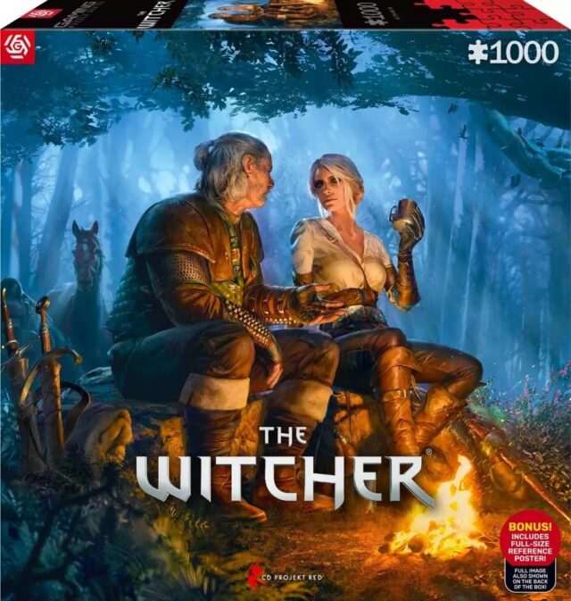 Good Loot Gaming Puzzle: The Witcher (Wiedźmin) Journey of Ciri  1000 elementów - imagine 2