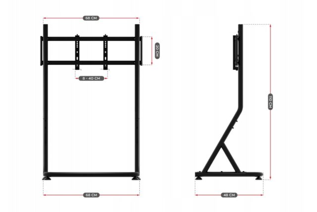 Stelaż do telewizora Huzaro Speed 9.1 - imagine 10