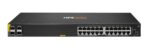 Aruba 6100 24G Class4 PoE 4SFP+ 370W Managed L3 Gigabit Ethernet (10/100/1000) Power over Ethernet (PoE) 1U Black