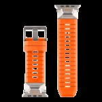 Tactical Tough Band pro Apple Watch Ultra Safety Orange