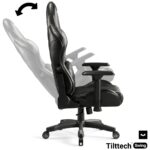 Gaming chair Diablo Chairs X-Ray 2.0 King Size black-gray - imagine 3
