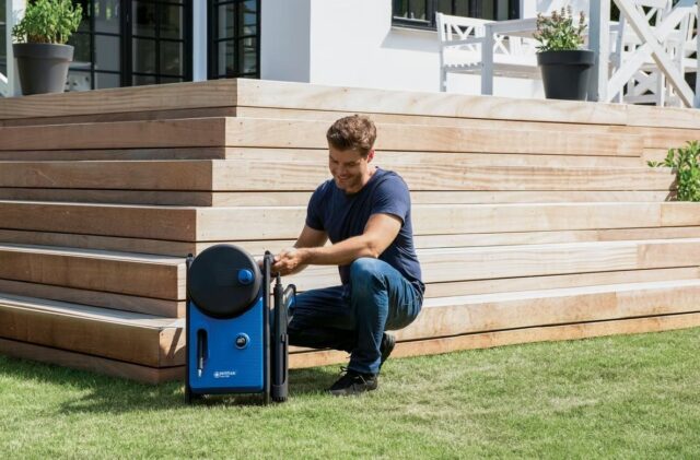 Nilfisk Core 150-10 PowerControl PAD EU pressure washer Upright Electric 468 l/h 2000 W Blue - imagine 10