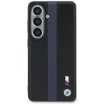 Case BMW Perforated Stripe Logo MagSafe  for Samsung Galaxy S26 blue - imagine 4