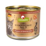 GRANATAPET Symphonie No. 9 Pheasant and rabbit - wet cat food - 200g