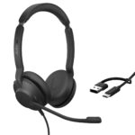 Jabra Evolve2 30 SE Headset Wired Head-band Office/Call center USB Type-C / USB Type-A Black - imagine 2