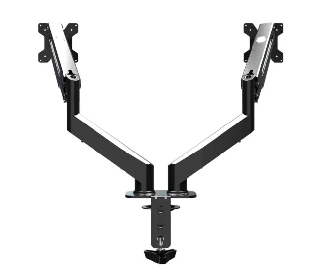 Esperanza ERW020 monitor mount / stand 68.6 cm (27 ) Desk Black - imagine 6