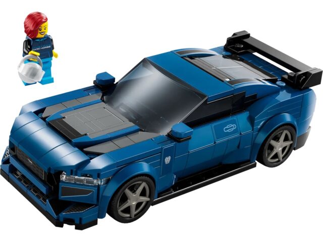 LEGO SPEED CHAMPIONS 76920 Ford Mustang Dark Horse Sports Car - imagine 6