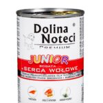 DOLINA NOTECI Premium Junior Rich in beef hearts - Wet dog food - 400 g