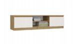 RTV 140 MALWA OAK ARTISAN/WHITE - imagine 2