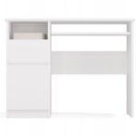 PORTO Left Desk  White