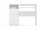 PORTO Left Desk  White