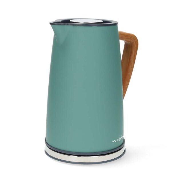 Electric kettle Nedis KAWK510EGN 1.7L green - imagine 4