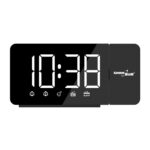 Digital LED clock radio with GreenBlue projector  FM radio  alarm  12/24 clock  5V DC USB power supply + CR2032  GB172 - imagine 9