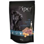 PIPER Animals with lamb  carrot and brown rice - wet dog food - 500g