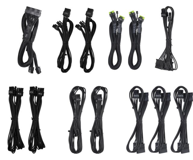 Asrock Phantom Gaming PG-1300G power supply unit 1300 W 20+4 pin ATX ATX Black - imagine 6