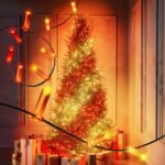 Twinkly Candies LED Christmas tree lights TWKC200RGB-G Candle shape - imagine 5
