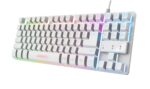 Trust GXT 833W THADO TKL US - gaming keyboard  white