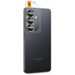 Camera Lens Protector Spigen Optik Pro HD Glas.TR “EZ FIT” for Samsung Galaxy S26 Black 2 pcs. - imagine 6