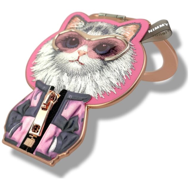 Magnetic pendant Nimmy Cool&Cute    2.0 Chinchila pink - imagine 4
