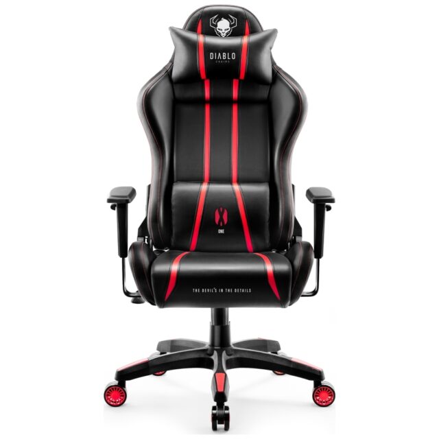 Gaming chair Diablo Chairs X-One 2.0 King Size black-red - imagine 2