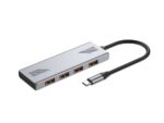 GEMBIRD 4-PORT USB 3.2 (GEN 2) TYPE-C HUB GREY