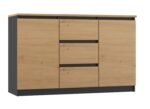 Topeshop 2D3S ANT/ART BA KPL chest of drawers