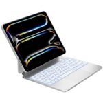 Case Typecase Edge + with keyboard for  iPad Air 13" 2024/2025 silver - imagine 3