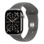 Apple Watch Series 11Â GPS + Cellular 46mmÂ Natural Titanium Case with Natural Milanese Loop - M/L