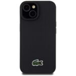 Case Lacoste Iconic Petit Pique Crossbody Cord MagSafe for iPhone 15 black - imagine 3