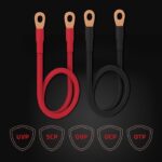 Qoltec Intelligent Professional Monolith Battery Charger for LiFePO4 AGM GEL SLA batteries | 50A | 12V - imagine 8