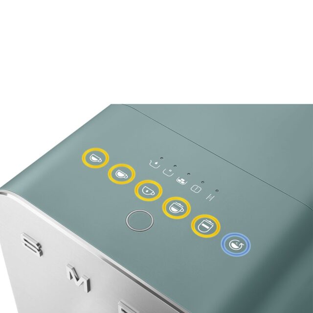 Smeg Collection Espresso Coffee Machine BCC13EGMEU Emerald Green - imagine 9